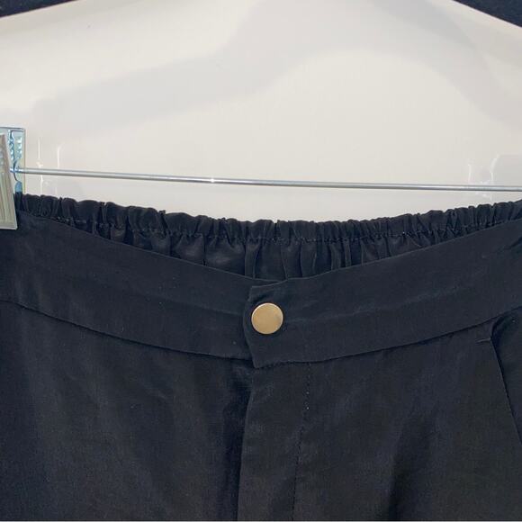 Zara Black Cargo Pants Joggers XS *FLAWED, AS IS* - Picture 3 of 8